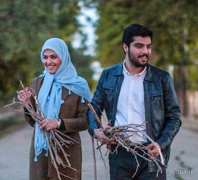 سینا سهیلی و همسرش سینا سهیلی و همسرش