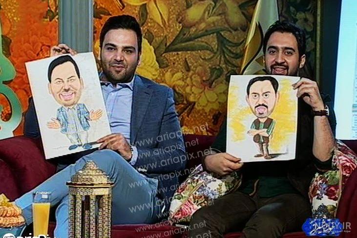 عکس احسان مهدی و همسرش