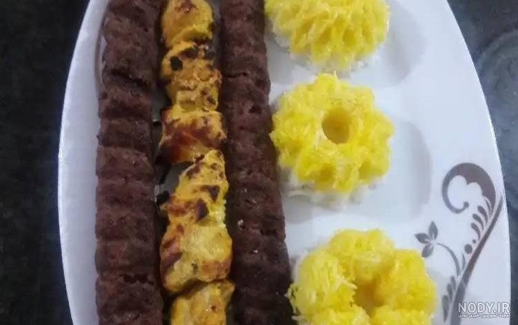 عکس از چلو کباب وزیری