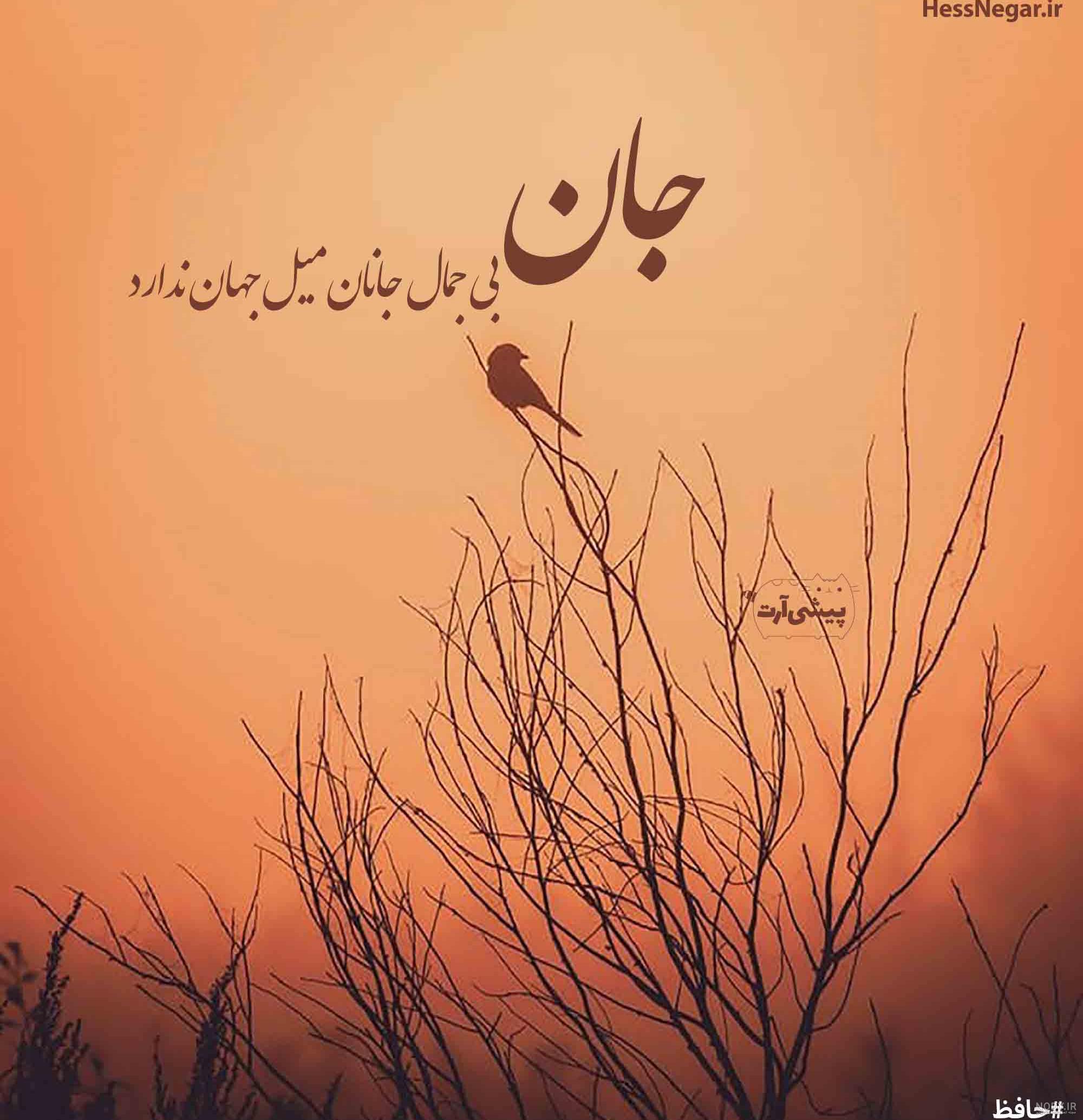 عکس نوشته جان جانانم روزت مبارک