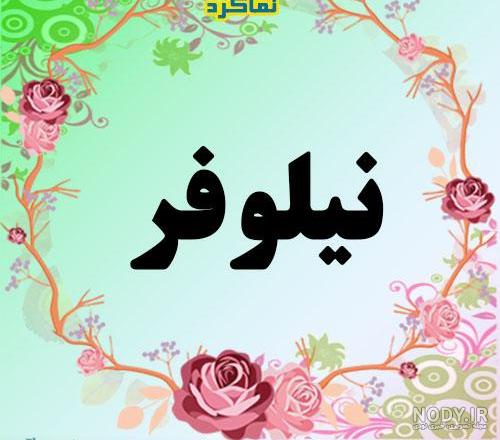 عکس نوشته معنی اسم نیلوفر عکس نوشته معنی اسم نیلوفر
