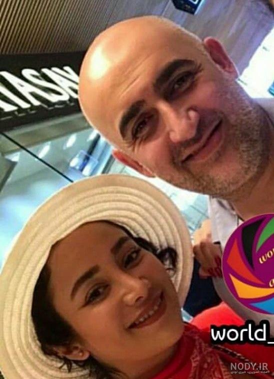 عکسهای بهاره افشاری و همسرش