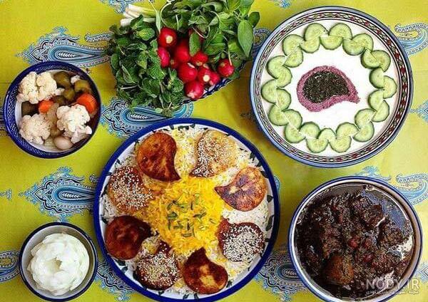 غذای ساده برای ناهار با برنج غذای ساده برای ناهار با برنج