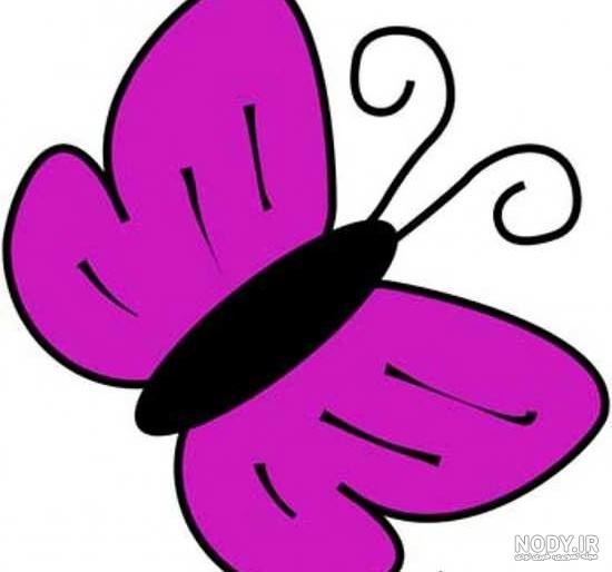 نقاشی پروانه آسان نقاشی پروانه آسان