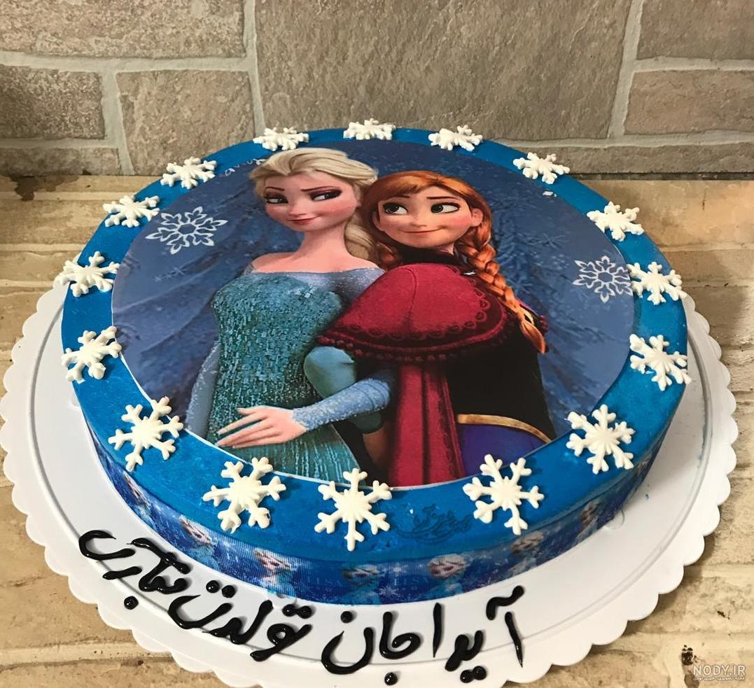 کیک السا و جک