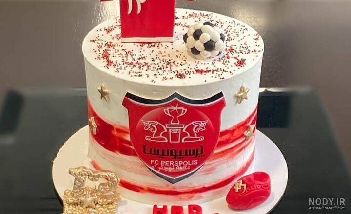 عکس کیک پرسپولیس
