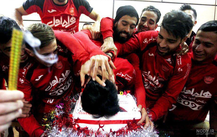 کیک تولد پرسپولیس دخترانه