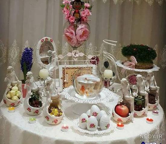 عکس هفت سین عروس عکس هفت سین عروس