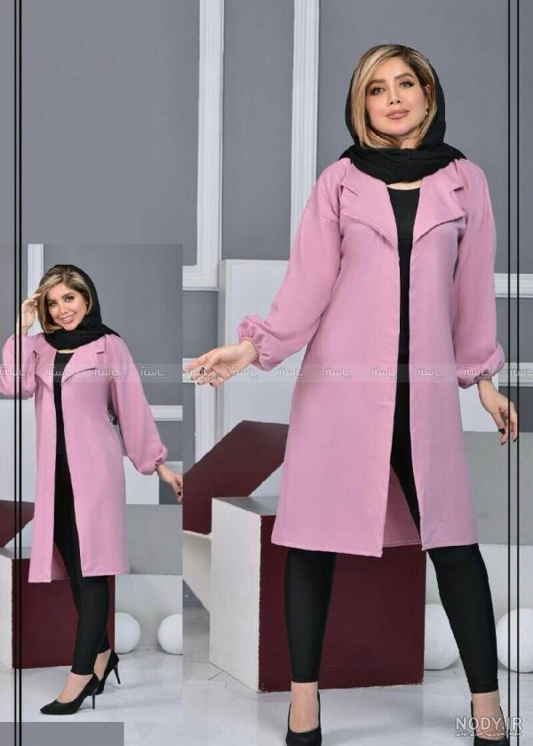 مدل مانتو یقه امریکایی سرخود مدل مانتو یقه امریکایی سرخود