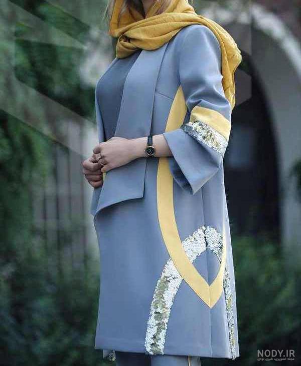 مدل یقه مانتو اسپرت مدل یقه مانتو اسپرت