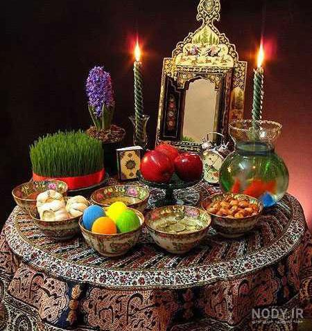 عکس سفره هفت سین فانتزی عکس سفره هفت سین فانتزی
