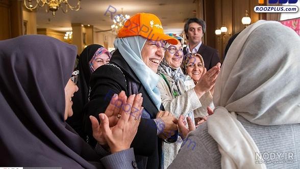 مهسا ظریف و همسرش