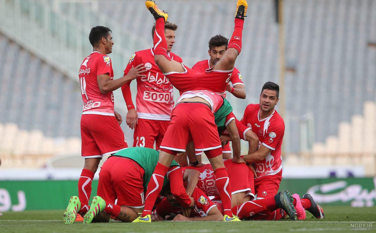 گل اول پرسپولیس به گل گهر گل اول پرسپولیس به گل گهر