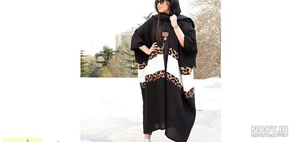 الگو مانتو یقه گرد