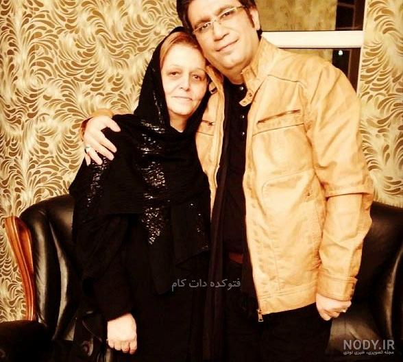 عکس رضا رشید پور با دخترش