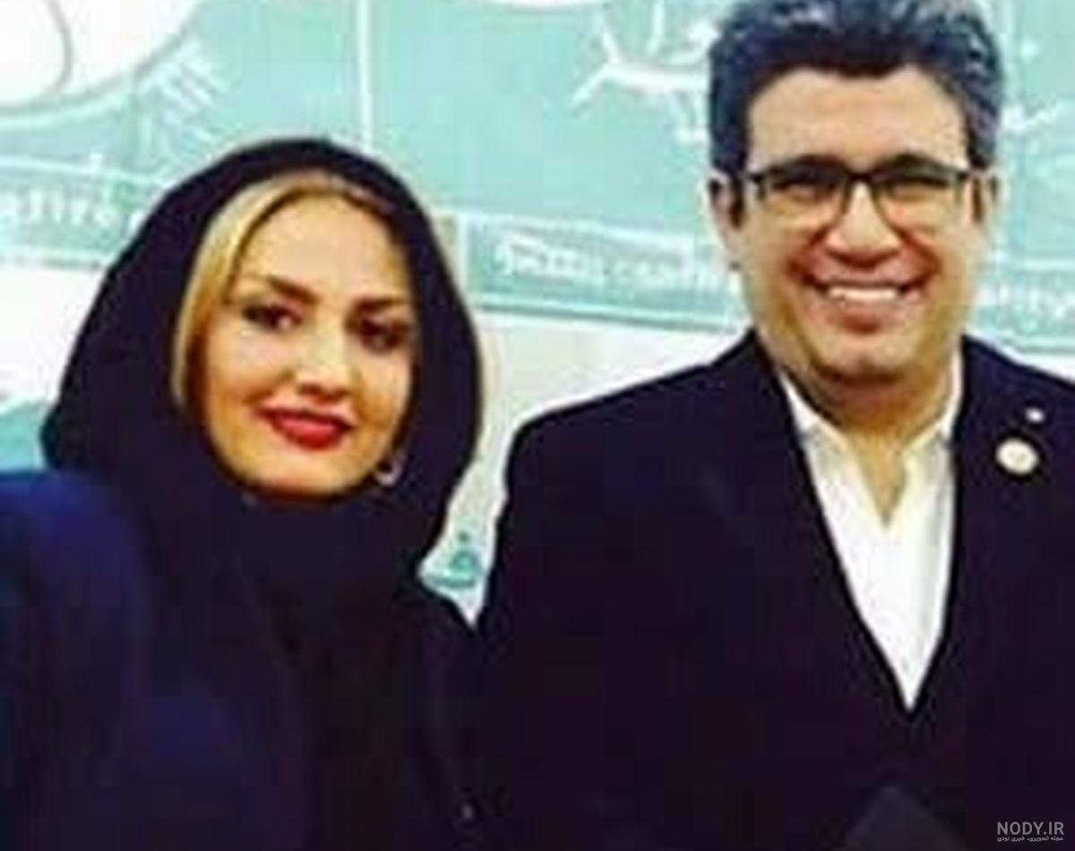 عکس رضا رشید پور و همسر و دخترش