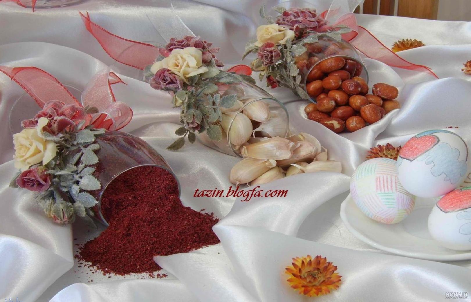 تزیین سفره هفت سین ۹۹