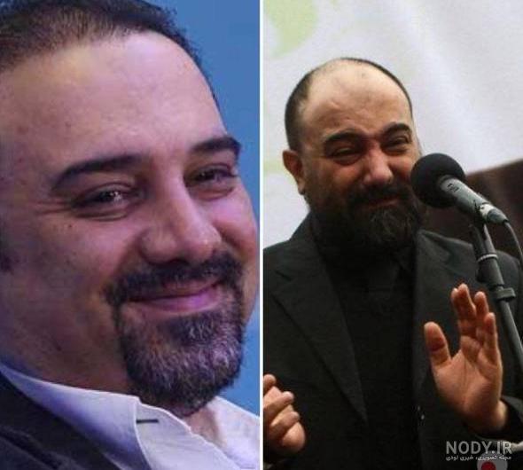 عکس احسان علیخانی و همسرش