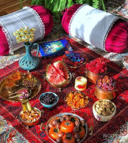 عکس برای شب یلدا دخترانه