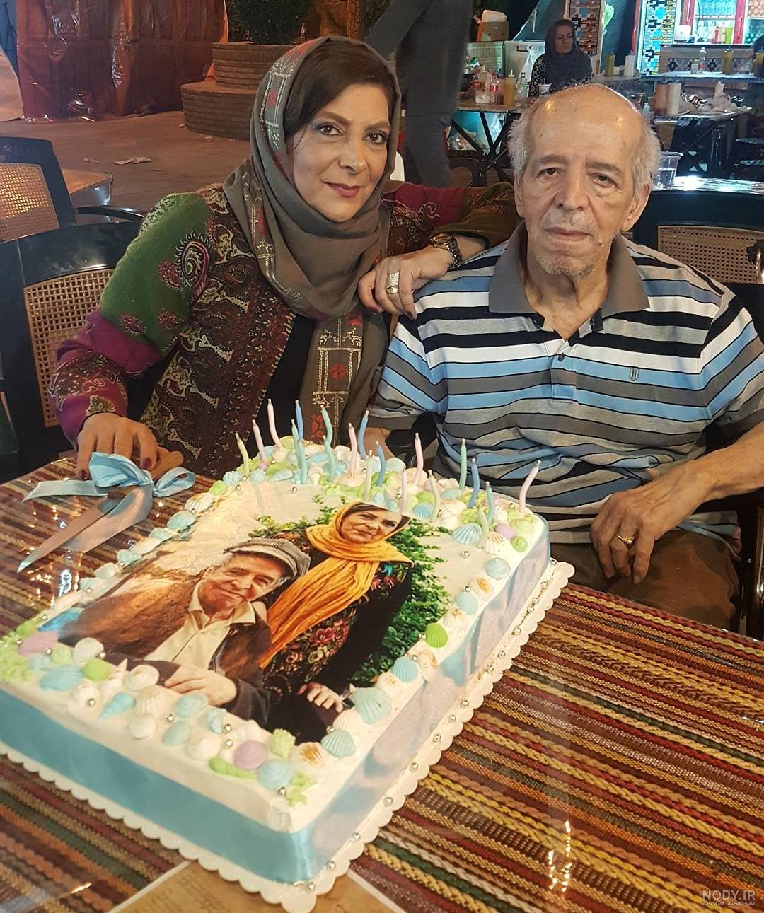 عکس جوانی مهوش وقاری