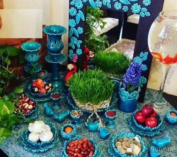 عکس سفره هفت سین ساده و شیک