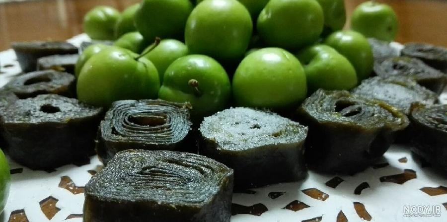 عکس لواشک سبز