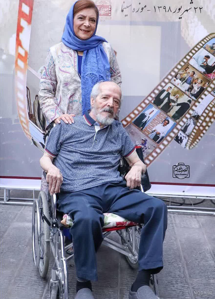 عکس محسن قاضی مرادی وهمسرش مهوش وقاری