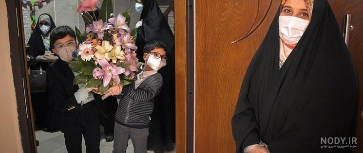عکس نوشته معلم عزیزم خسته نباشید
