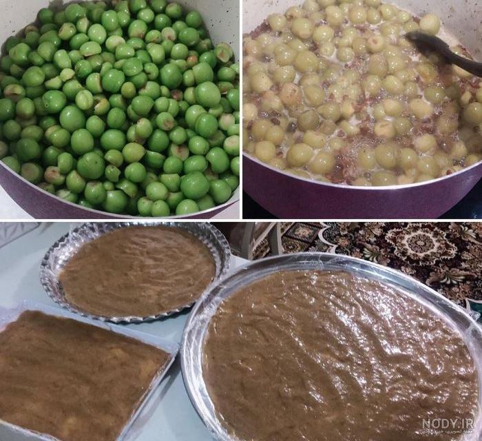 لواشک سبز رنگ