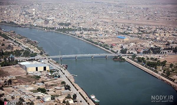 نقشه ایران خرمشهر