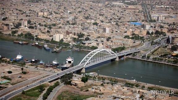 نقشه خرمشهر گوگل مپ