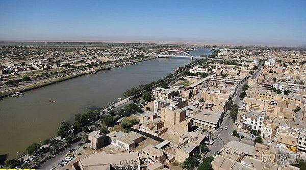 نقشه روستاهای خرمشهر