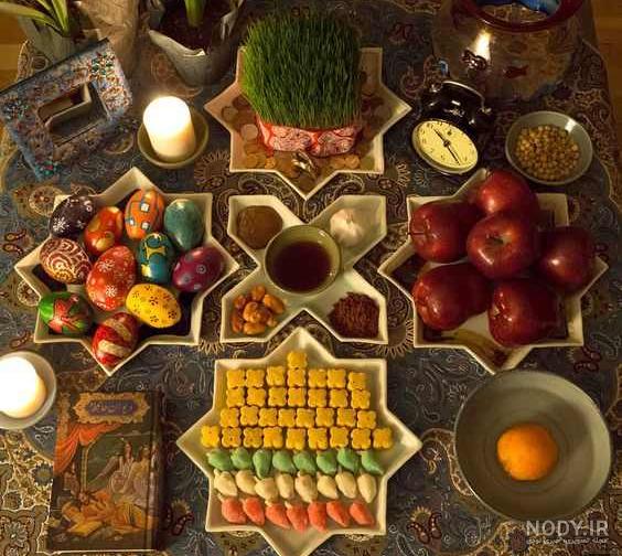 سفره هفت سین عروس سفره هفت سین عروس
