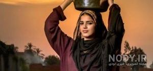 عکس دختر تنها در زمستان عکس دختر تنها در زمستان
