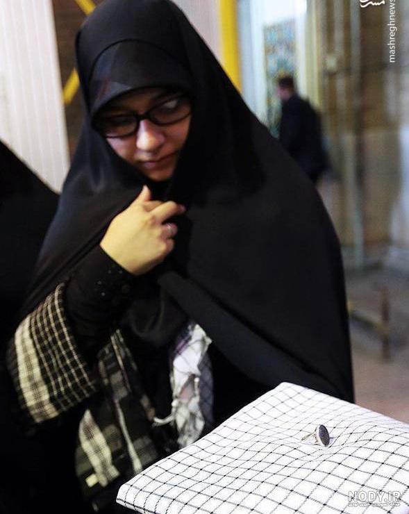 عکس همسر رهبر امام خامنه ای