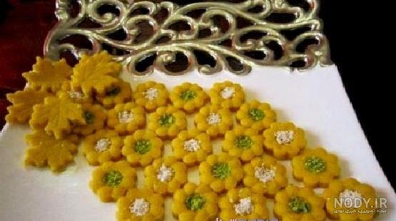 تزیین حلوا ساده و شیک