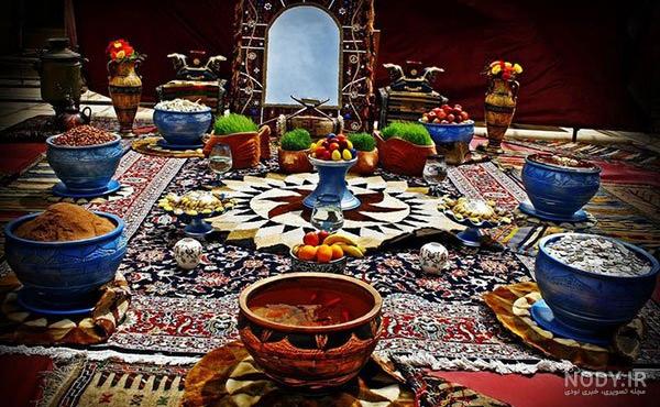 سفره هفت سین ساده و شیک