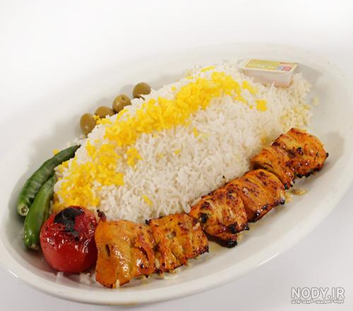 عکس جوجه کباب در شب