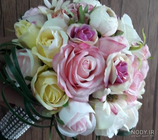 عکس دسته گل مصنوعی عروس عکس دسته گل مصنوعی عروس