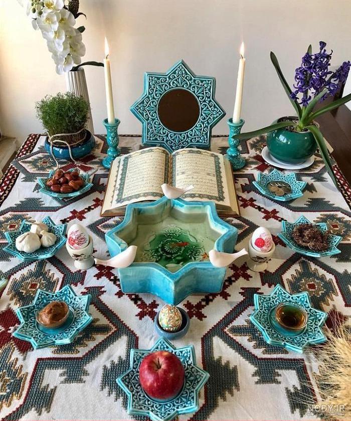 عکس های قدیمی سفره هفت سین