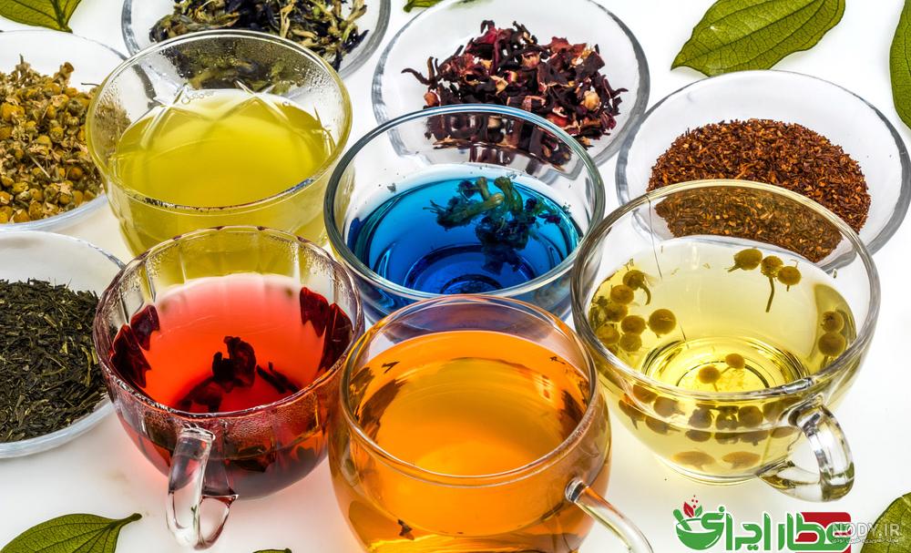 عکس چای های گیاهی عکس چای های گیاهی