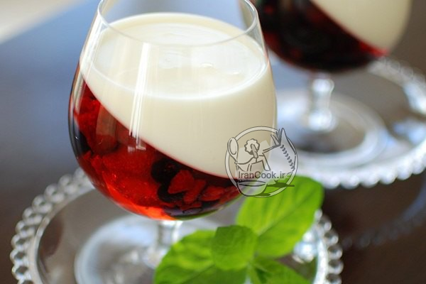عکس ژله لیوانی کج عکس ژله لیوانی کج