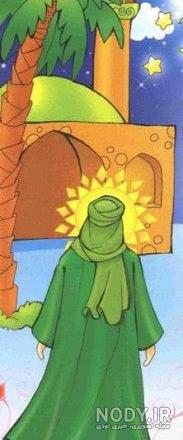 نقاشی امام علی و حضرت محمد نقاشی امام علی و حضرت محمد