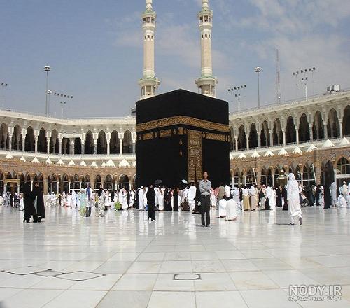 نقاشی عکس کعبه