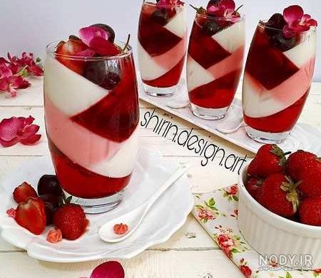 ژله چند رنگ کج ژله چند رنگ کج