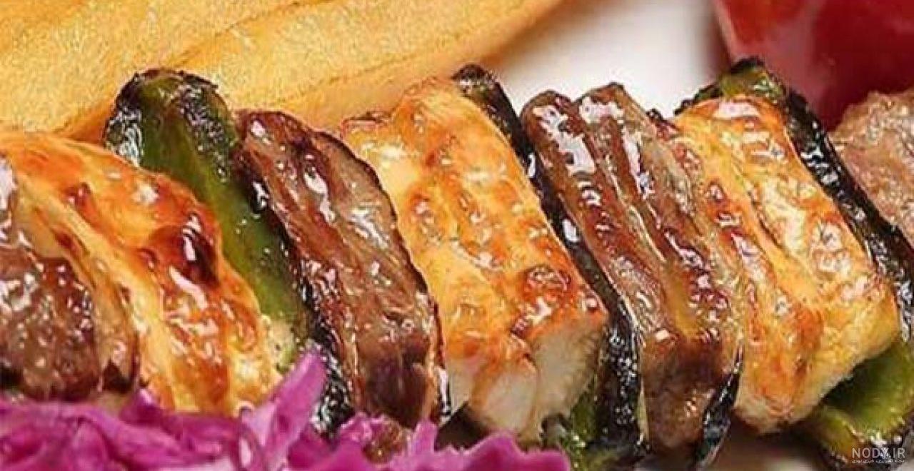 تصاویر چلو کباب قفقازی تصاویر چلو کباب قفقازی