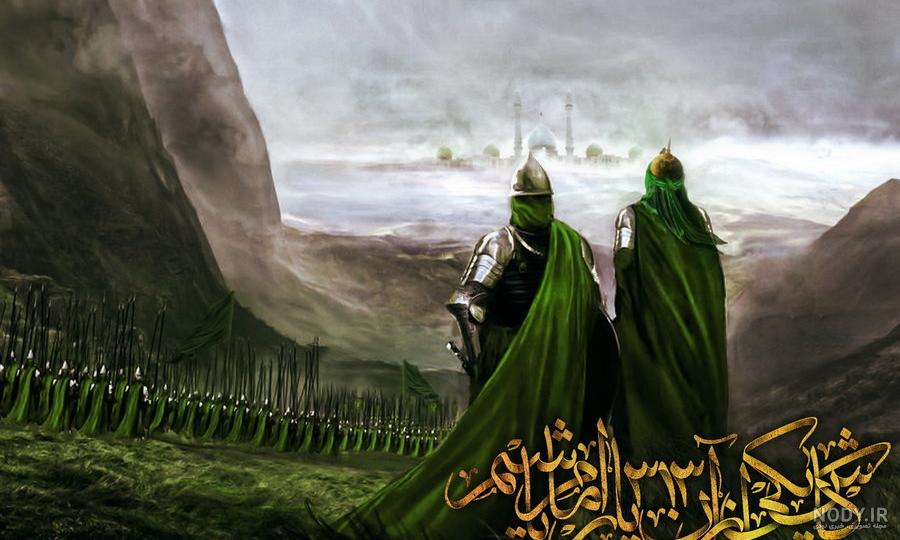 عکس امام زمان جنگ