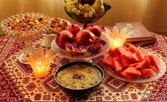 عکس ایده شب یلدایی