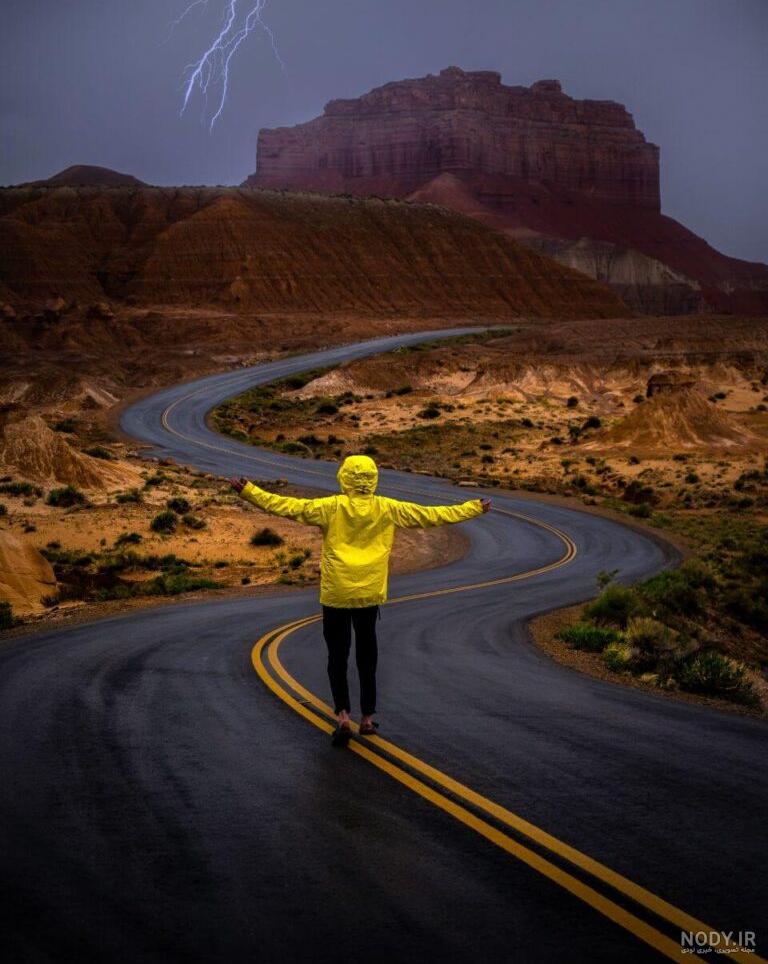 عکس تنهایی دختر
