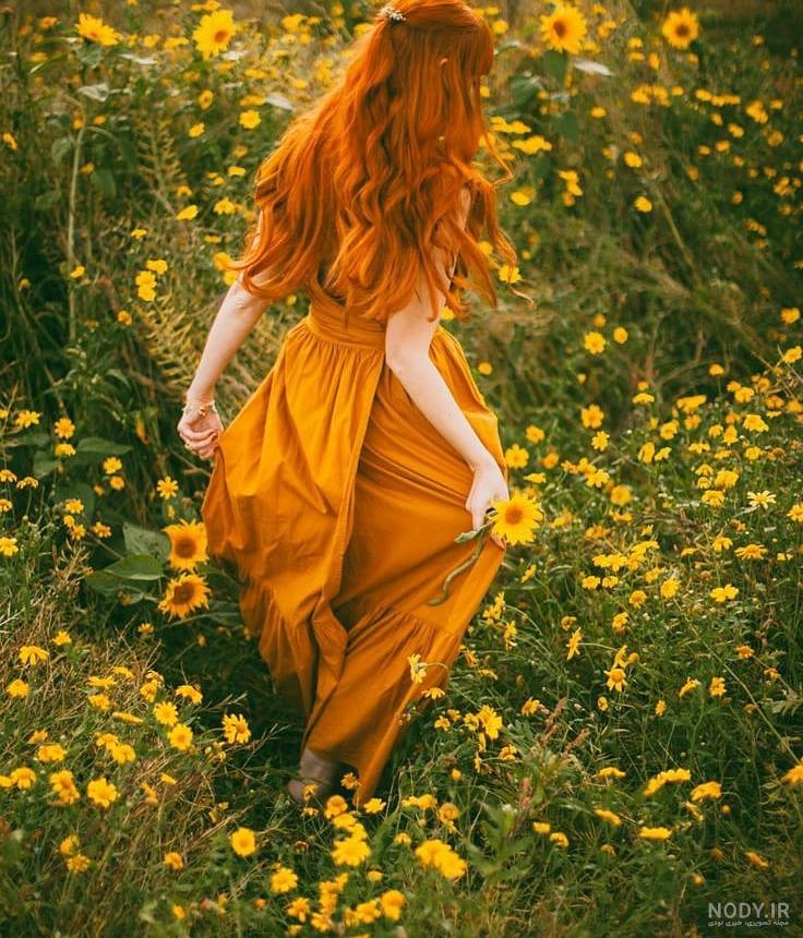 عکس دختر در فصل بهار برای پروفایل عکس دختر در فصل بهار برای پروفایل